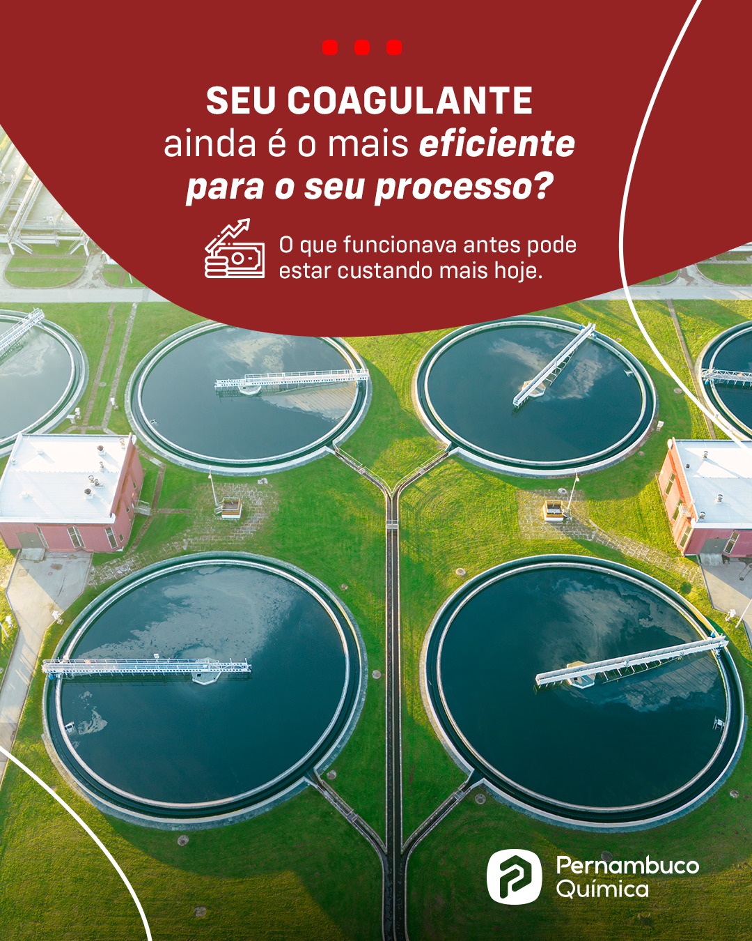 Muitas estações de tratamento operam anos com o mesmo coagulante, mesmo quando a água já mudou. O resultado? Mais consumo, mais lodo e menos estabilidade. Um ajuste técnico no produto certo pode mudar tudo isso. ✅ Mais eficiência de coagulação; ✅ Menor dosagem necessária; ✅ Operação mais estável; ✅ Economia real no processo. Qual foi a última vez que sua estação fez uma curva de floculação? A Pernambuco Química tem mais de 60 anos ajudando indústrias a otimizar seus processos de tratamento, com soluções como PAC (Policloreto de Alumínio) e coagulantes específicos para cada realidade. Fale com o nosso time técnico e descubra se sua estação está operando com máxima eficiência. Contamos com portfólio completo e suporte técnico próximo para acompanhar sua operação sempre que necessário. Pernambuco Química, compostos por compromisso e qualidade. #PernambucoQuímica