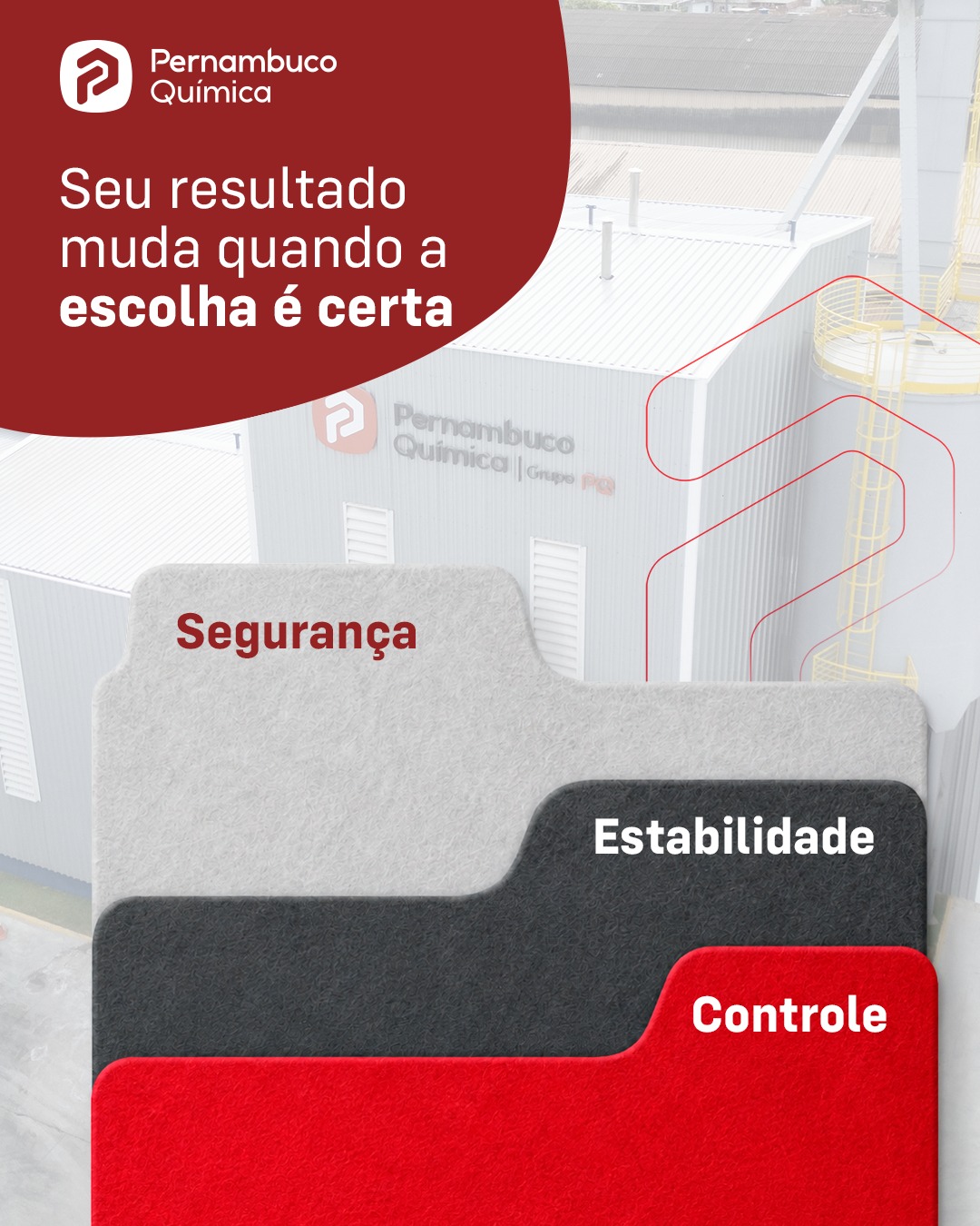 Escolhas certas geram resultados melhores. Fale com a Pernambuco Química e encontre a alternativa ideal para sua necessidade. Pernambuco Química, compostos por compromisso e qualidade. #PernambucoQuímica