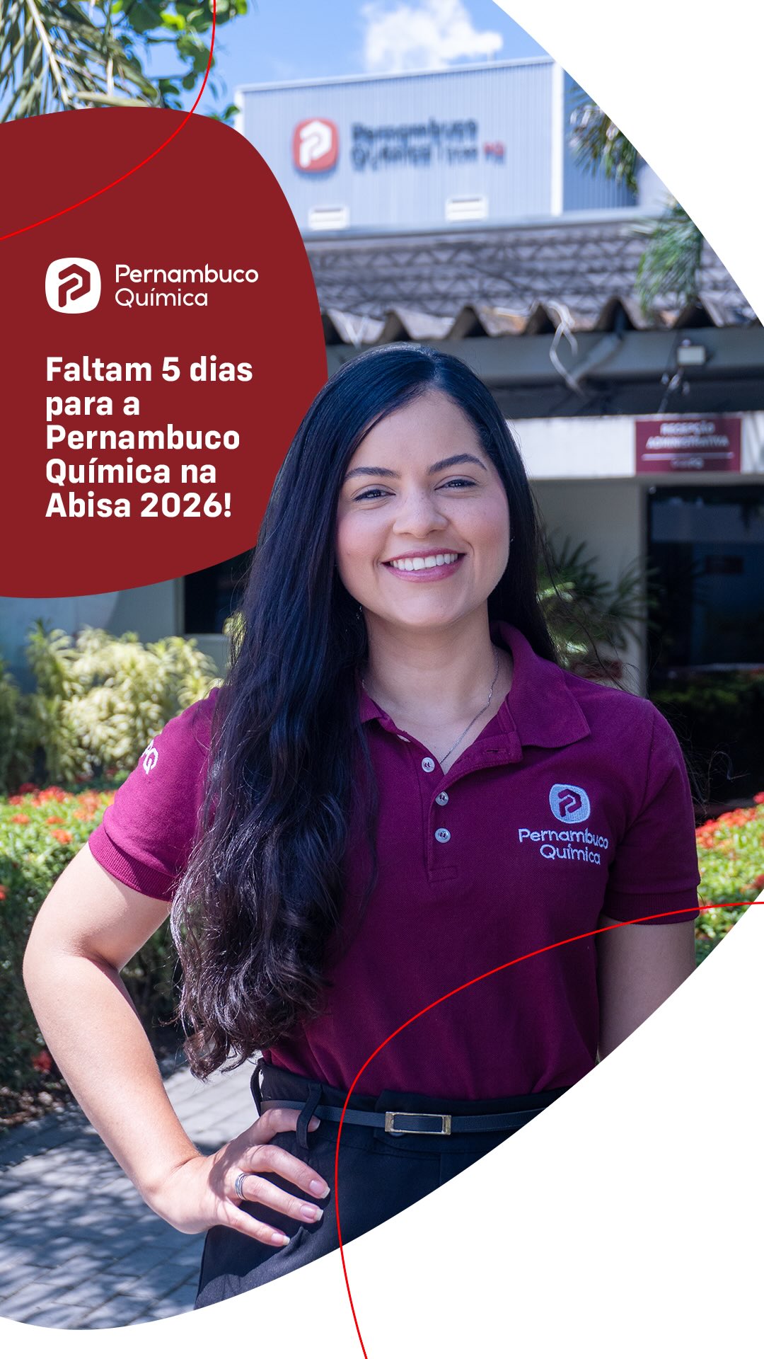 A Pernambuco Química está contando os dias para a 44ª edição do Congresso ABISA Nordeste! Temos muito orgulho de fazer parte deste grande evento, levando na bagagem aquilo que nos move: a excelência e o fortalecimento da indústria química da nossa região. Nos vemos lá? Pernambuco Química, compostos por compromisso e qualidade. #PernambucoQuímica #AbisaNordeste2026