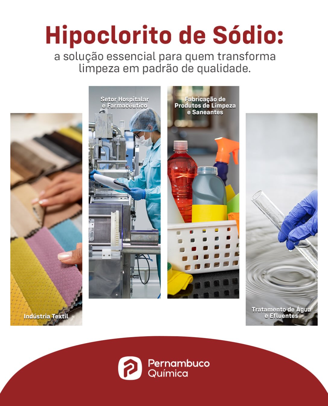 Utilizado em diferentes segmentos industriais, o Hipoclorito de Sódio é uma solução química essencial para aplicações que exigem limpeza, desinfecção e tratamento. A Pernambuco Química fornece produtos alinhados às necessidades da indústria, contribuindo para operações mais eficientes e seguras. Pernambuco Química, compostos por compromisso e qualidade. #PernambucoQuímica